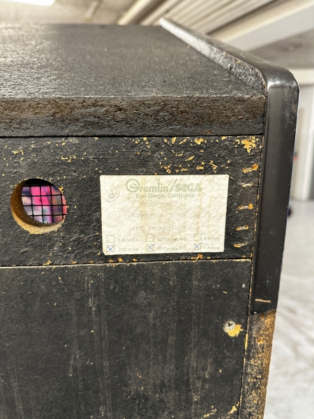 Sega Gremlin Frogger Arcade Videospielautomat