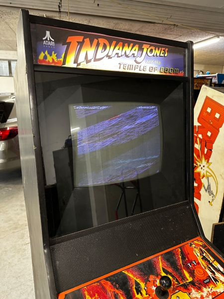 Atari Indiana Jones and the Temple of Doom Arcade Videospielautomat