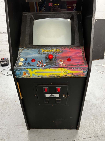 Cinematronics Dragons Lair Laserdisc Arcade Videospielautomat USA