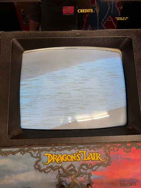 Cinematronics Dragons Lair Laserdisc Arcade Videospielautomat USA