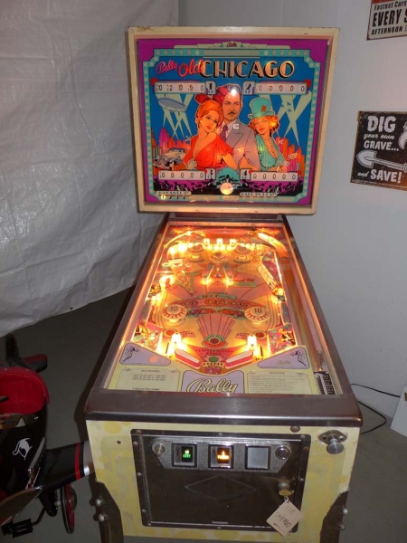 Bally Old Chicago Pinball