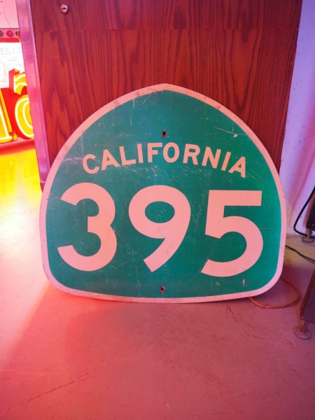 California 395 Highway Sign - US Import