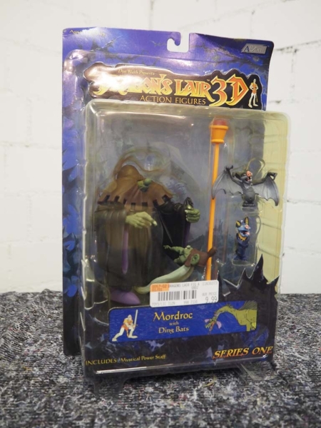 Dragons Lair 3D Action Figures Mordroc with Ding Bats / Series One
