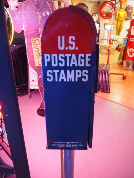 Postage Stamp Automat inkl. Standfuß - US Import