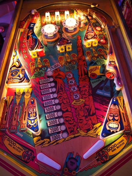 Gottlieb Totem Pinball Flipper - US Import