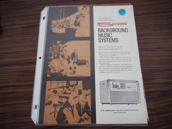 Seeburg 1000 Background Music System Jukebox - US Import