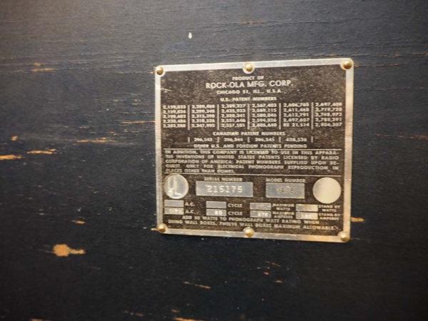 Rock-Ola 1478 Tempo 2-120 Jukebox - US Import