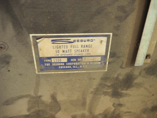 Seeburg LS50 Zusatzlautsprecher - US Import