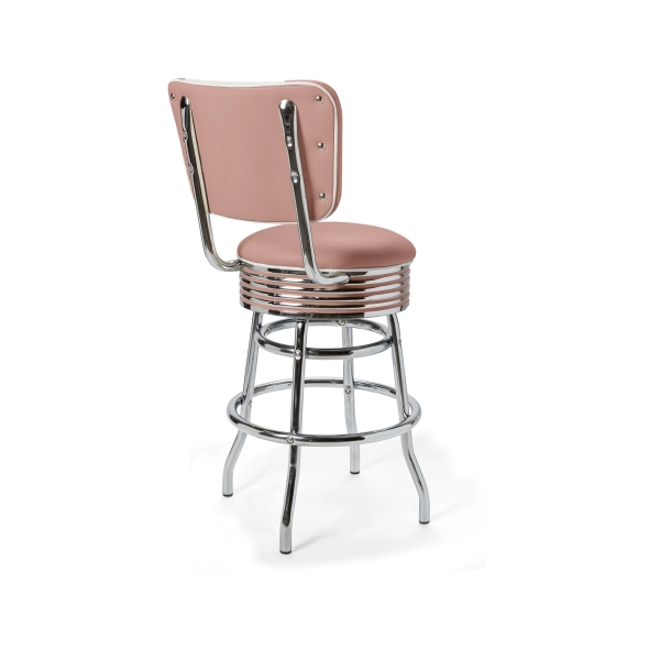 Palace Barstool Backrest CB 66 Chrome
