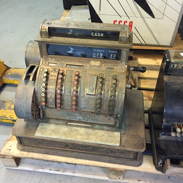 National Cash Register Kasse Anfang 1900