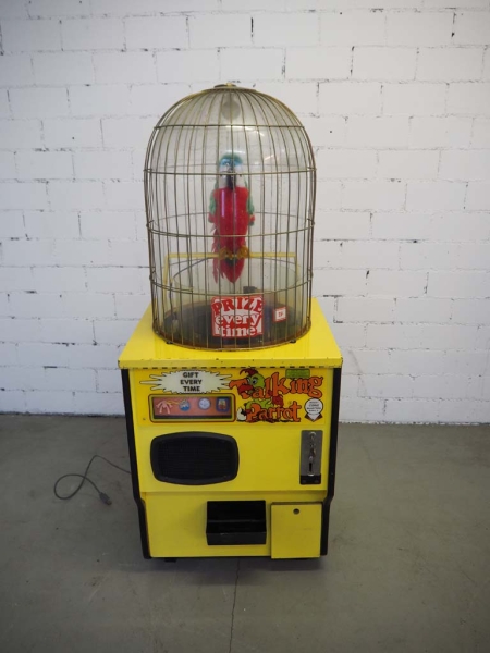Talking Parrot / sprechender Papagei Warenautomat