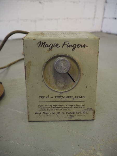 Magic Fingers Massaging Assembly Motel Bett Vibrator - US Import
