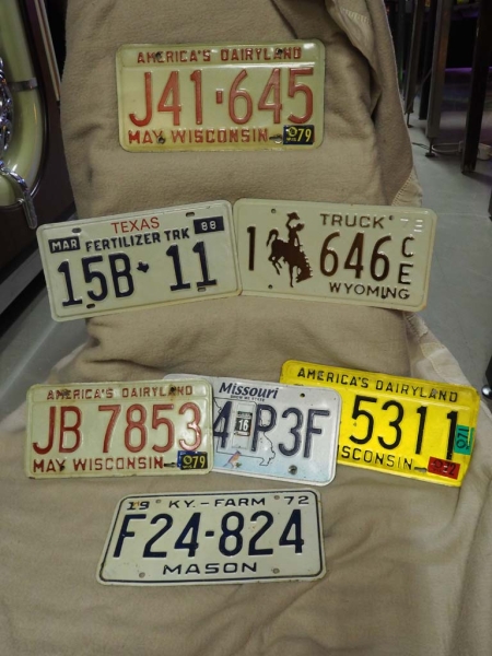 US License Plates / US Autokennzeichen - US Import