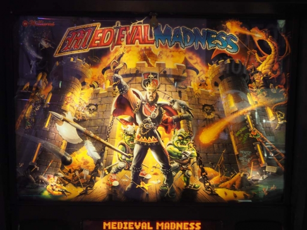 Williams Medieval Madness Pinball Flipper